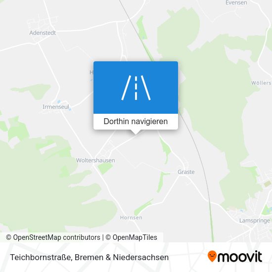 Teichbornstraße Karte