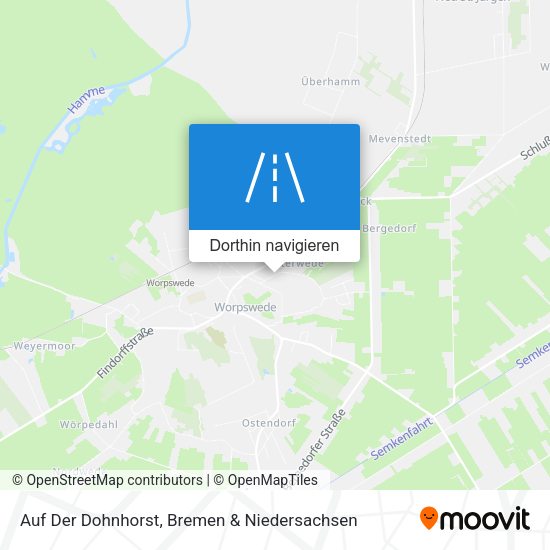 Auf Der Dohnhorst Karte