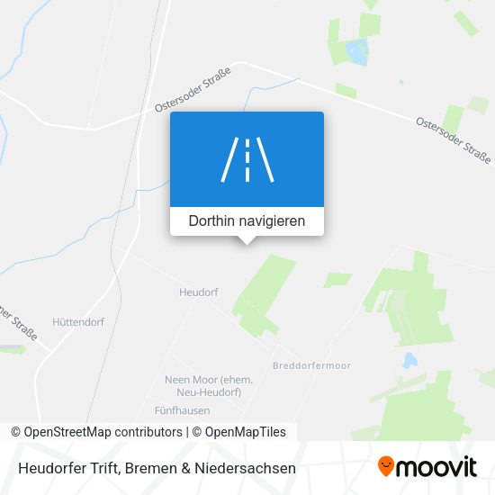 Heudorfer Trift Karte