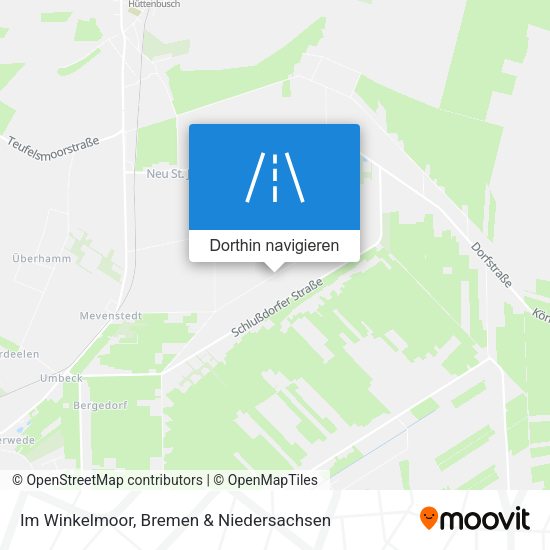 Im Winkelmoor Karte
