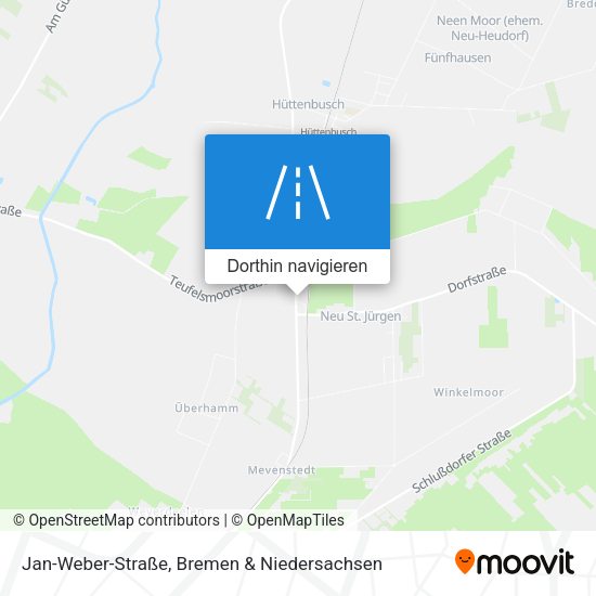 Jan-Weber-Straße Karte