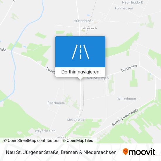 Neu St. Jürgener Straße Karte