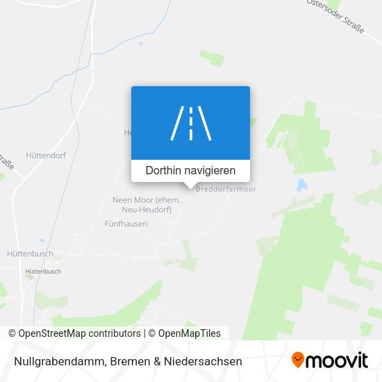 Nullgrabendamm Karte