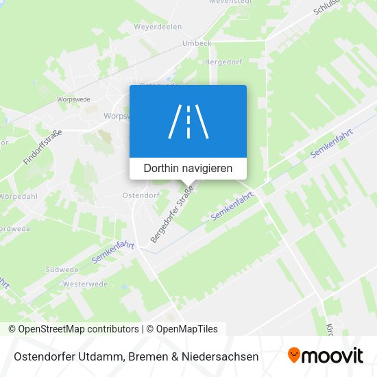 Ostendorfer Utdamm Karte