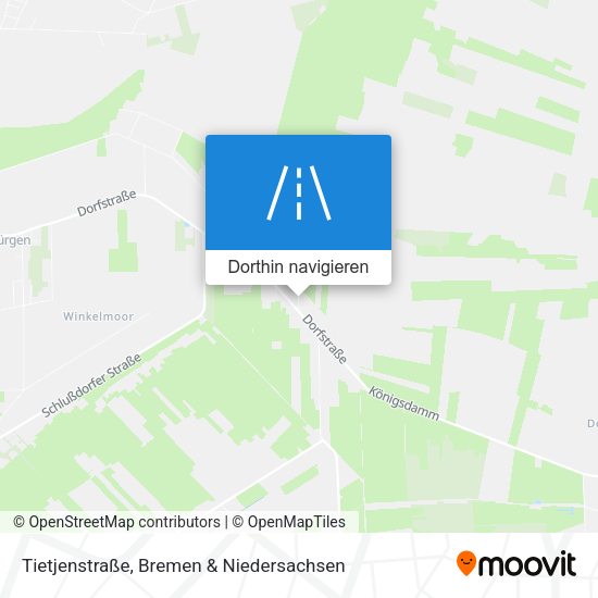 Tietjenstraße Karte