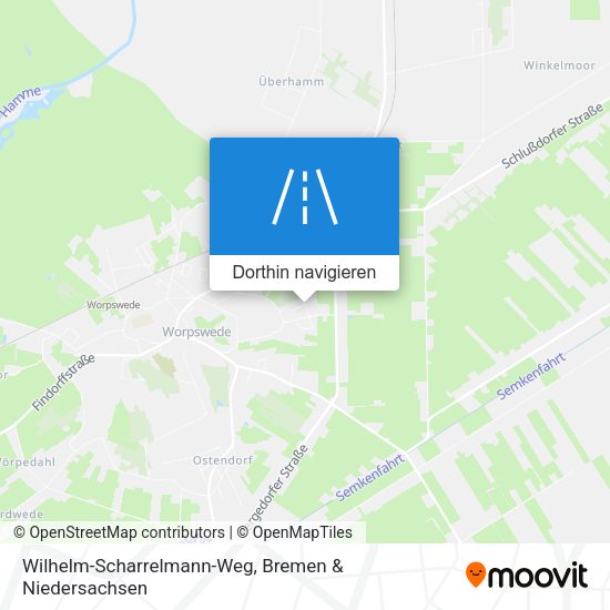 Wilhelm-Scharrelmann-Weg Karte