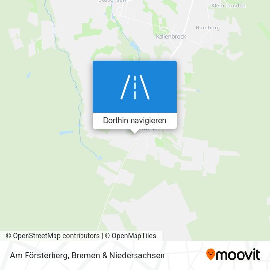Am Försterberg Karte