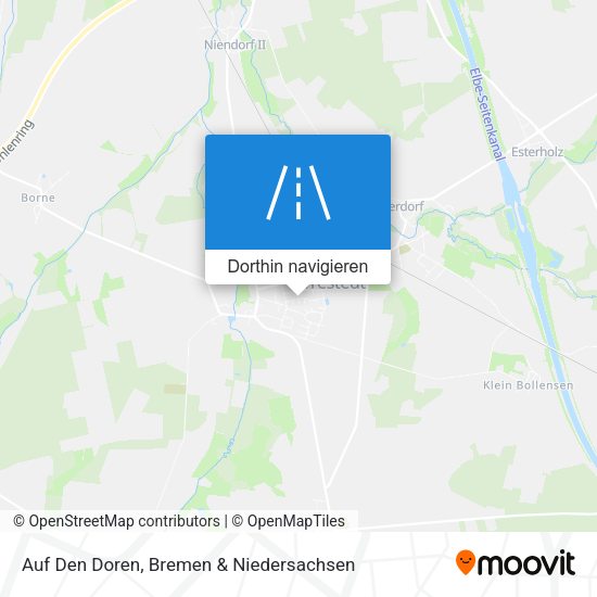 Auf Den Doren Karte