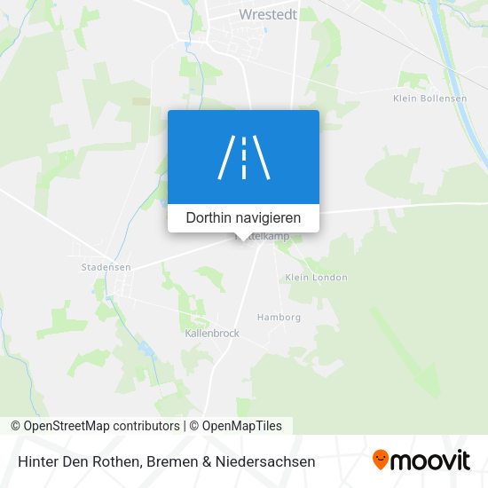 Hinter Den Rothen Karte