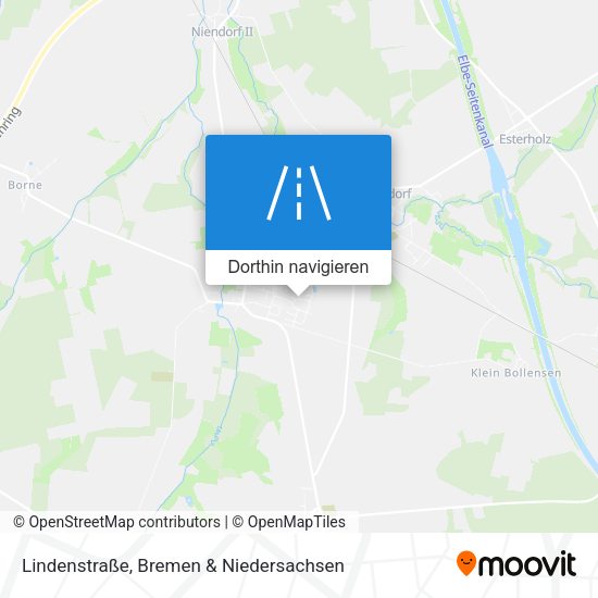 Lindenstraße Karte