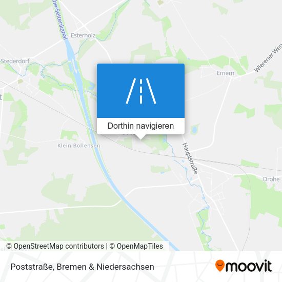 Poststraße Karte