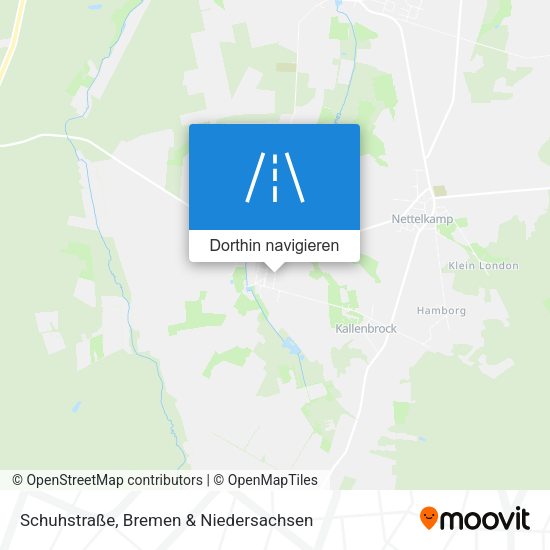 Schuhstraße Karte