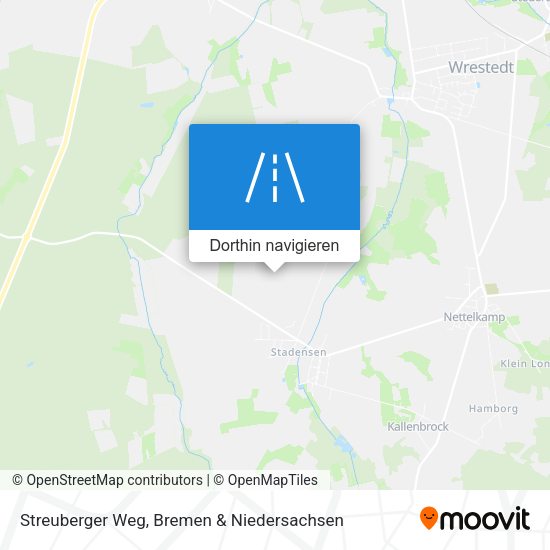 Streuberger Weg Karte