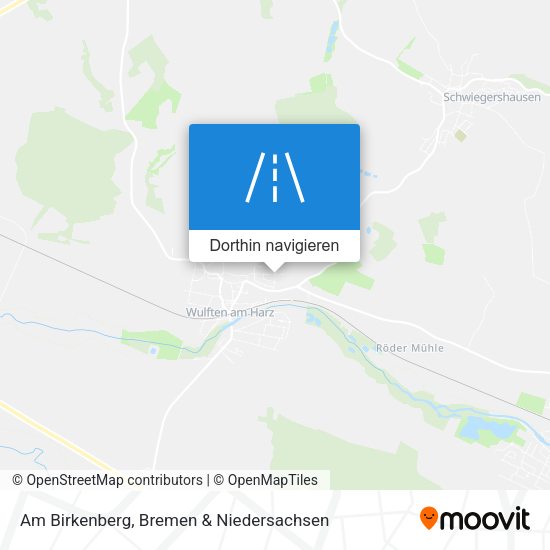 Am Birkenberg Karte