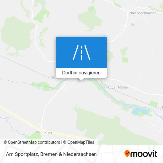 Am Sportplatz Karte
