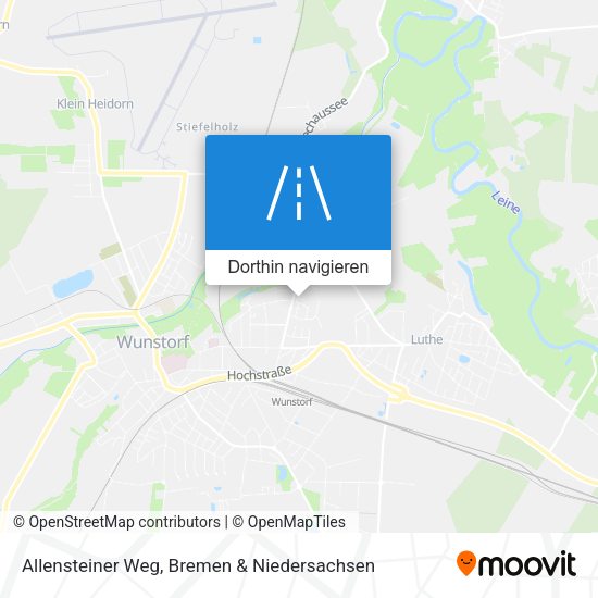 Allensteiner Weg Karte