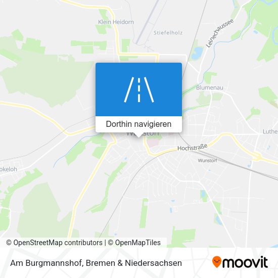 Am Burgmannshof Karte
