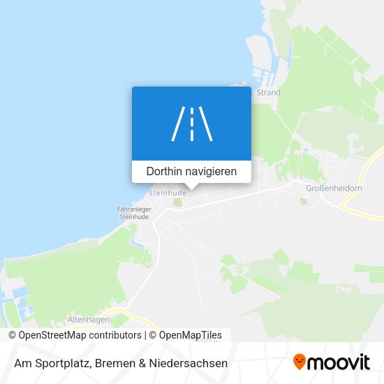 Am Sportplatz Karte
