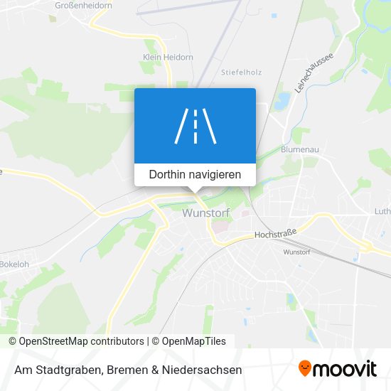 Am Stadtgraben Karte