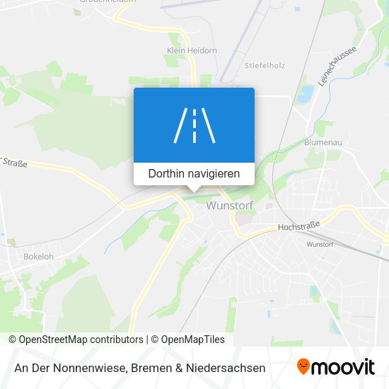 An Der Nonnenwiese Karte