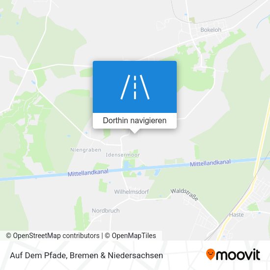 Auf Dem Pfade Karte