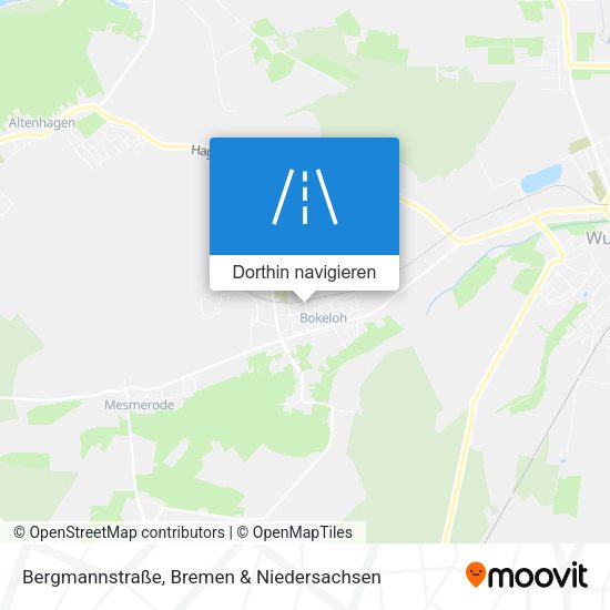 Bergmannstraße Karte