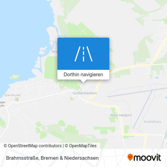 Brahmsstraße Karte