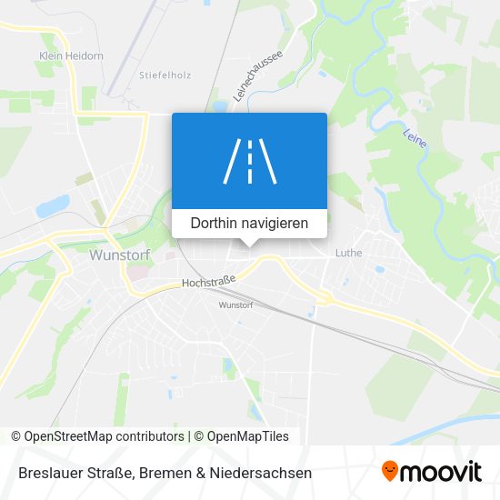 Breslauer Straße Karte