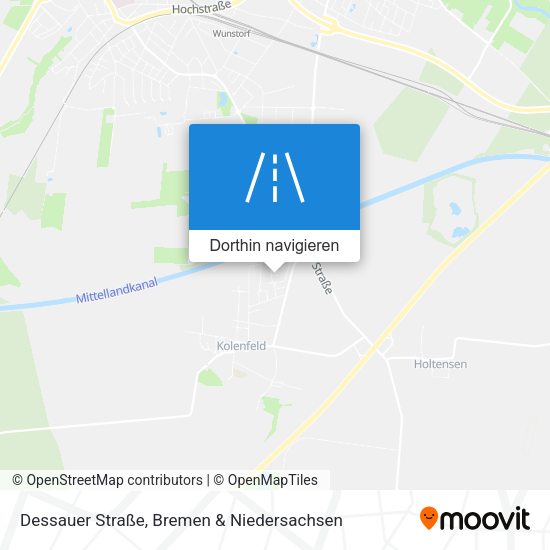 Dessauer Straße Karte