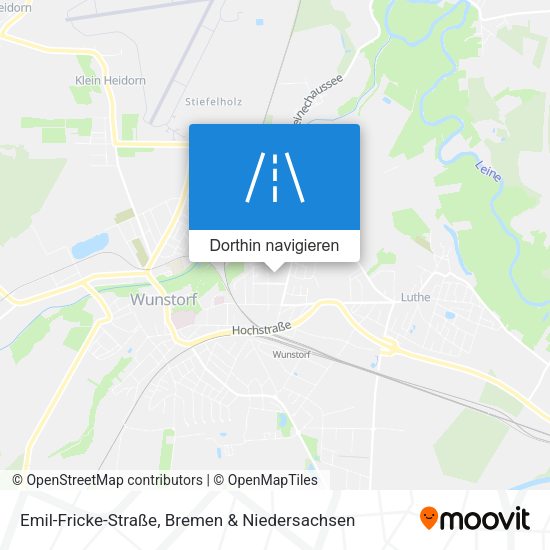 Emil-Fricke-Straße Karte