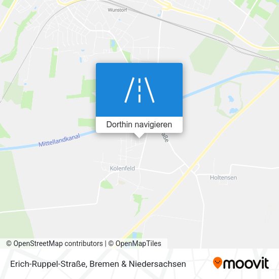 Erich-Ruppel-Straße Karte