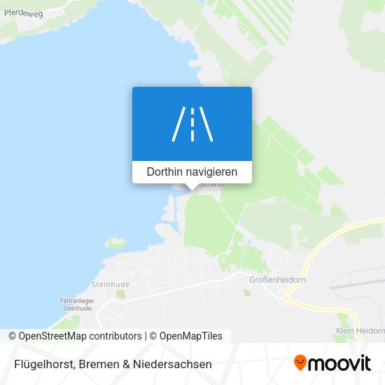 Flügelhorst Karte