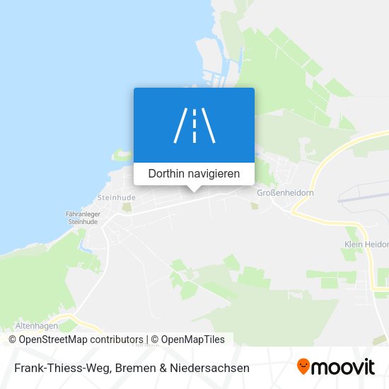 Frank-Thiess-Weg Karte