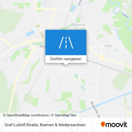 Graf-Ludolf-Straße Karte