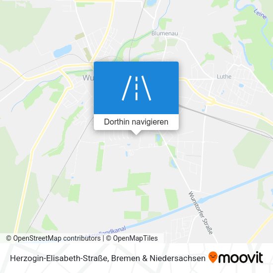 Herzogin-Elisabeth-Straße Karte