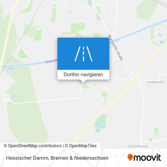 Hessischer Damm Karte