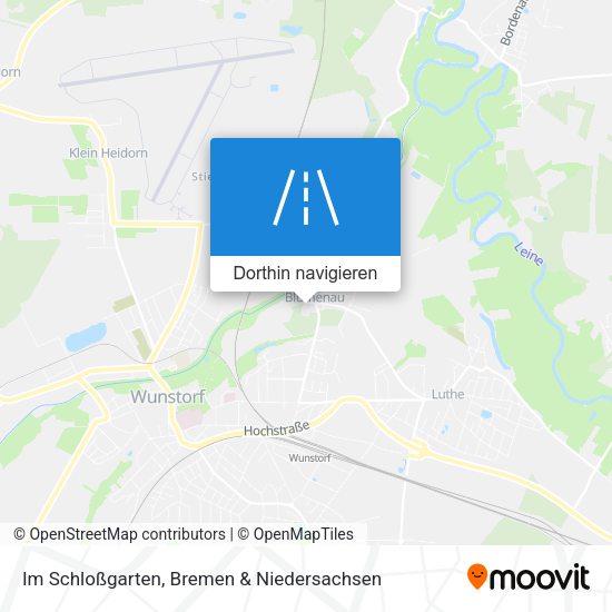 Im Schloßgarten Karte
