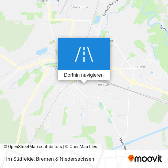 Im Südfelde Karte