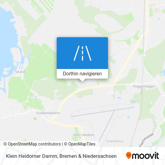 Klein Heidorner Damm Karte