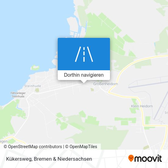 Kükersweg Karte