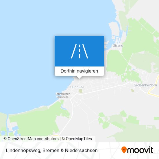 Lindenhopsweg Karte