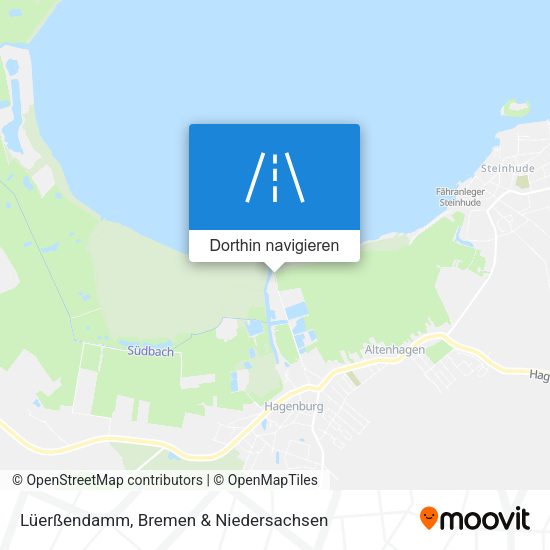 Lüerßendamm Karte