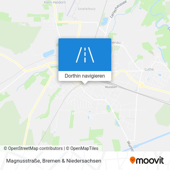 Magnusstraße Karte