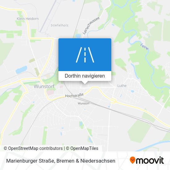 Marienburger Straße Karte
