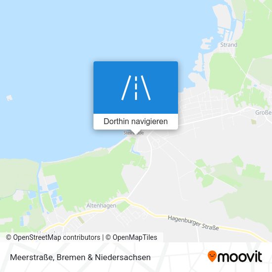 Meerstraße Karte