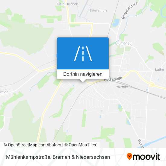 Mühlenkampstraße Karte