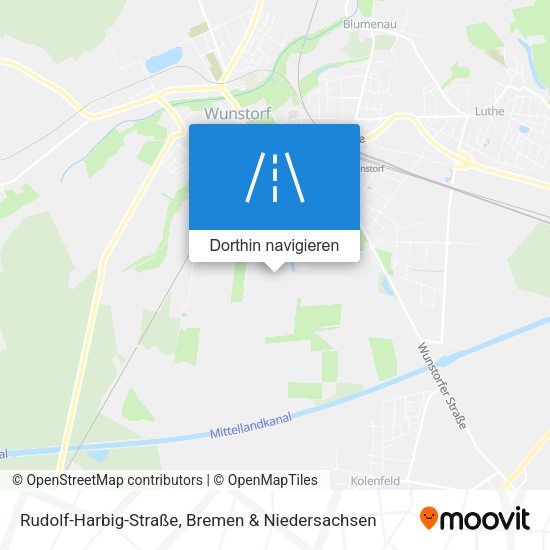 Rudolf-Harbig-Straße Karte