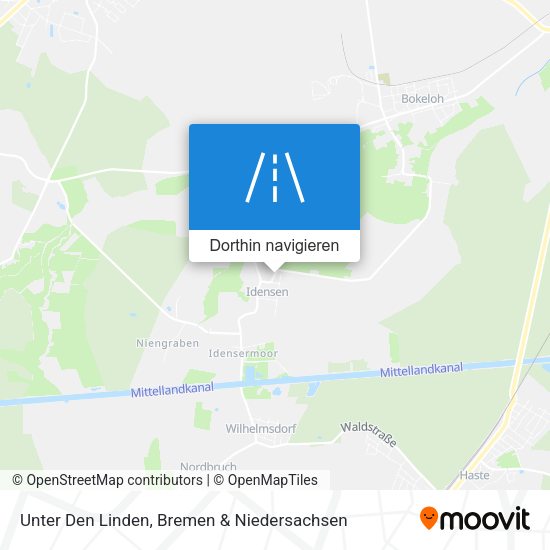 Unter Den Linden Karte