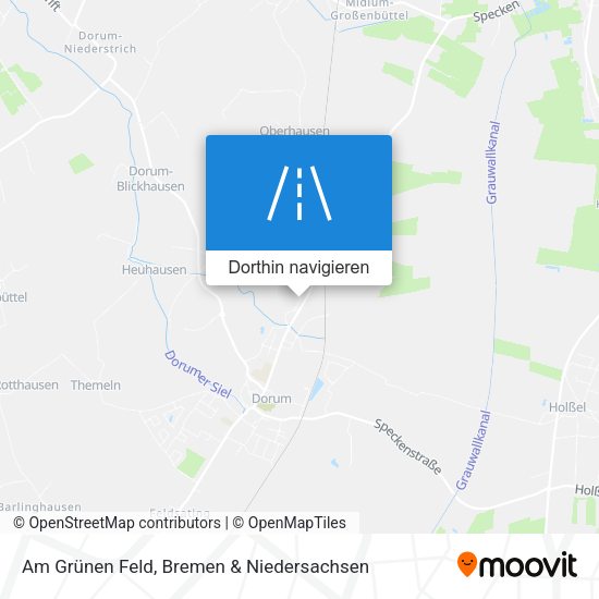 Am Grünen Feld Karte