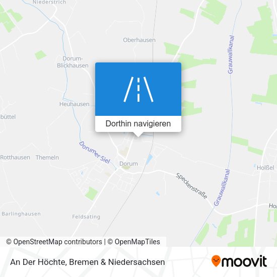 An Der Höchte Karte